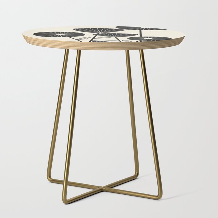 Abstract Flowers Side Table Gallery Image 1
