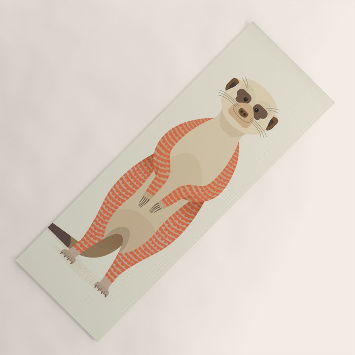 Whimsical Meerkats Yoga Mat Gallery Image 1