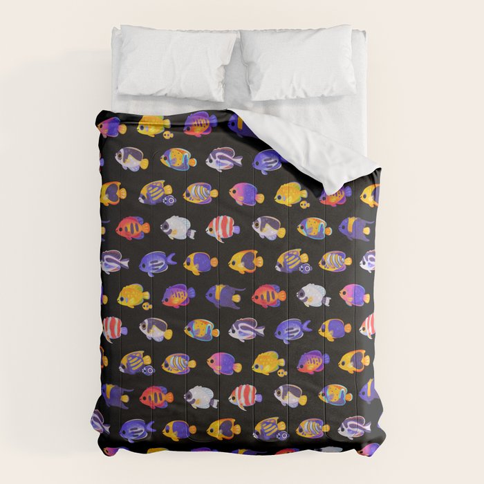 Angelfish! (marine) Comforter Gallery Image 1