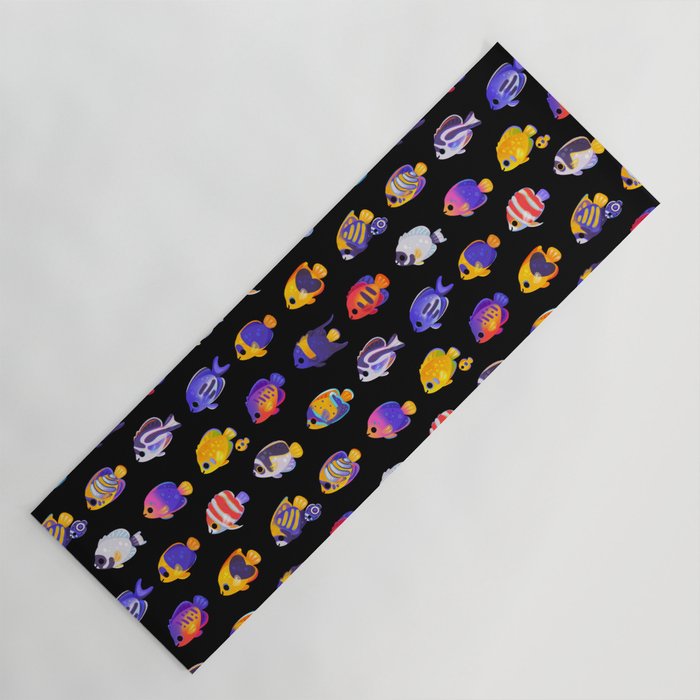 Angelfish! (marine) Yoga Mat Gallery Image 1