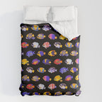 Angelfish! (marine) Duvet Cover Gallery Image 6