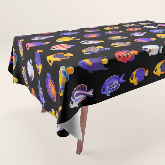 Angelfish! (marine) Tablecloth Gallery Image 1