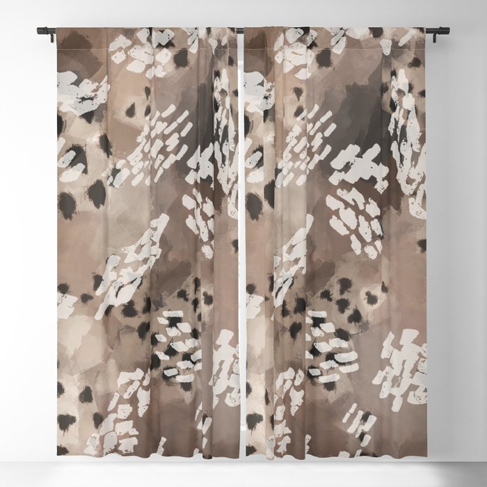 Modern animal print 75 Window Curtain Gallery Image 5