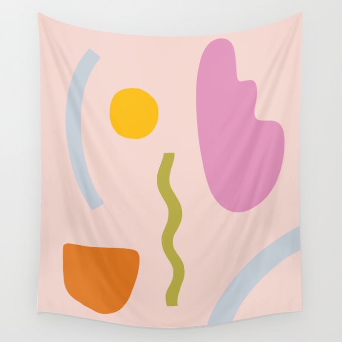 Jardin II Wall Tapestry Gallery Image 1