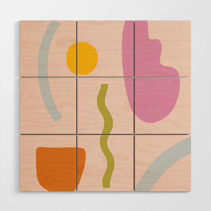 Jardin II Wood Wall Art Gallery Image 1