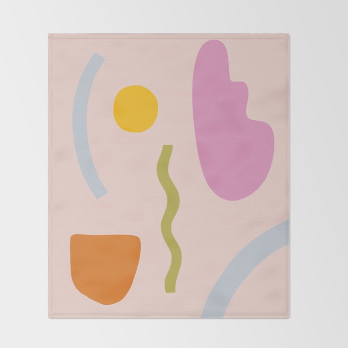 Jardin II Throw Blanket Gallery Image 2