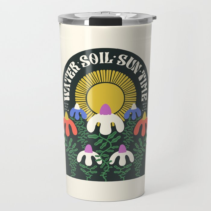 Growing Takes Time Travel Mug Gallery Image 1