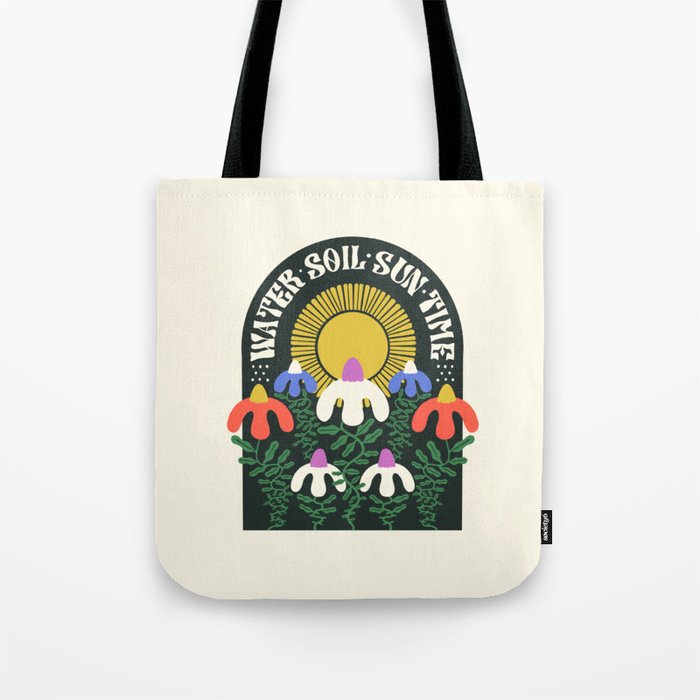 Growing Takes Time Tote Bag Gallery Image 1