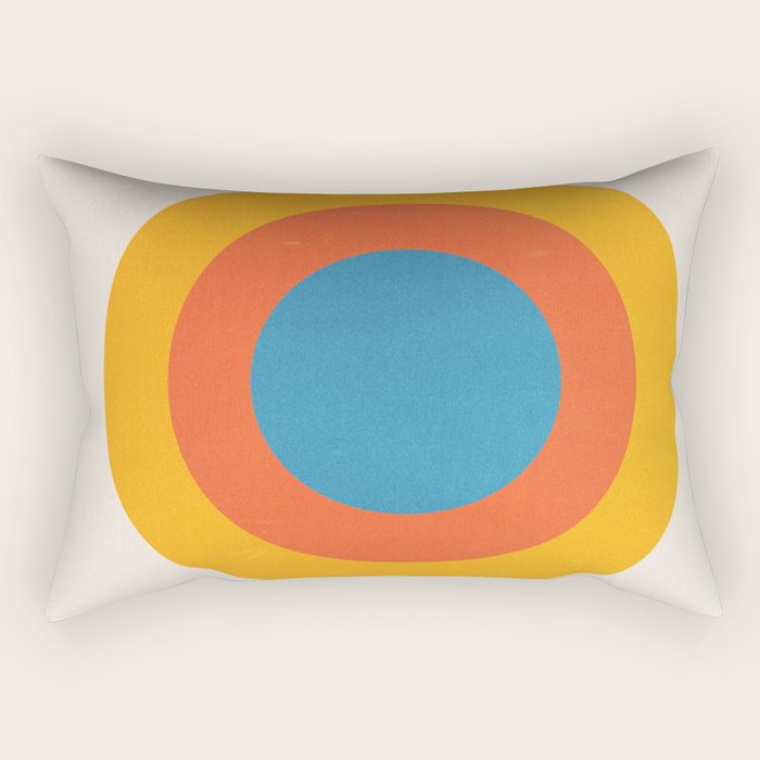 Bauhaus Circles: 1919 Exhibition Rectangular Pillow Gallery Image 1