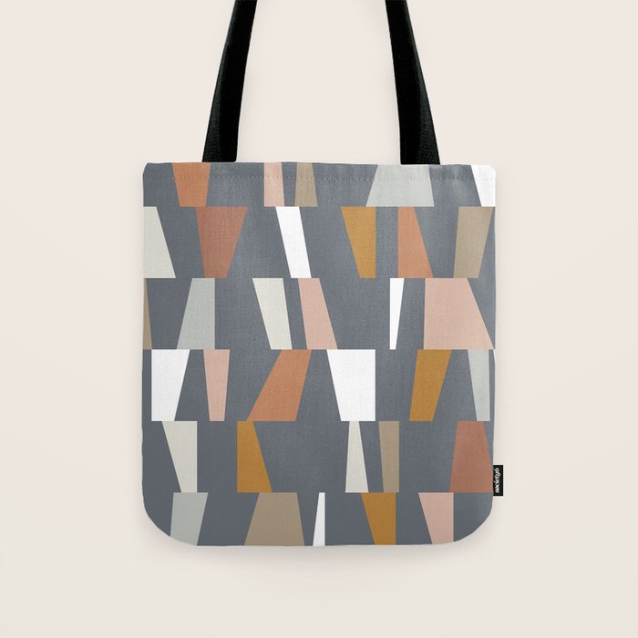 Neutral Geometric 02 Tote Bag Gallery Image 1