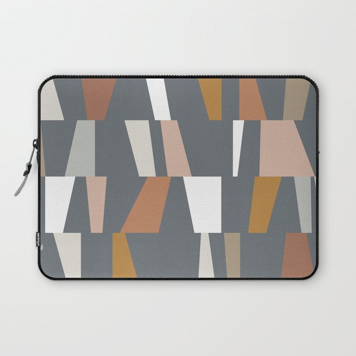 Neutral Geometric 02 Laptop Sleeve Gallery Image 1