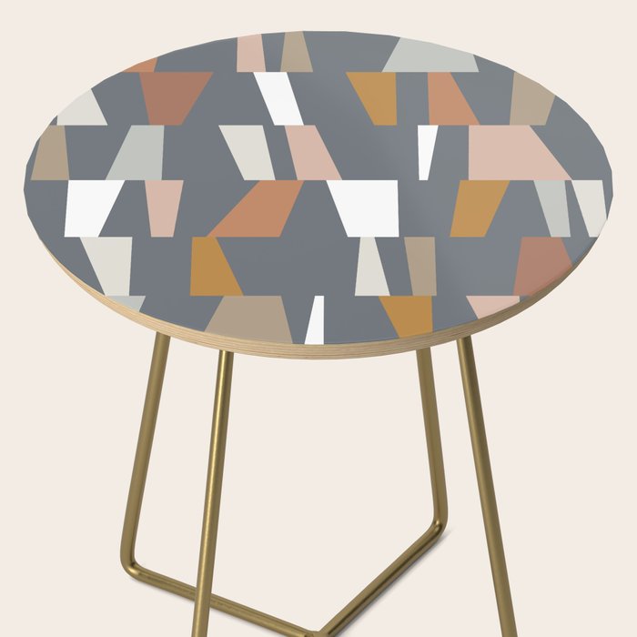 Neutral Geometric 02 Side Table Gallery Image 2