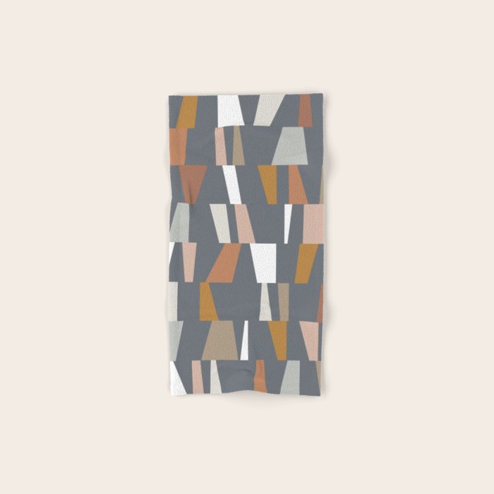 Neutral Geometric 02 Bath Towel Gallery Image 1
