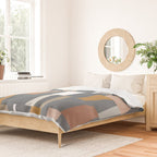 Neutral Geometric 02 Duvet Cover Gallery Image 2