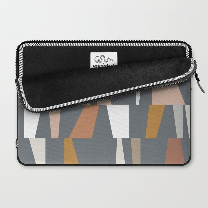Neutral Geometric 02 Laptop Sleeve Gallery Image 2
