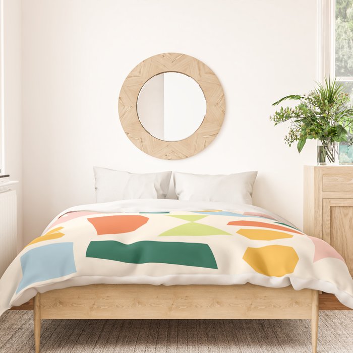 Geometrical abstract  Duvet Cover Gallery Image 3