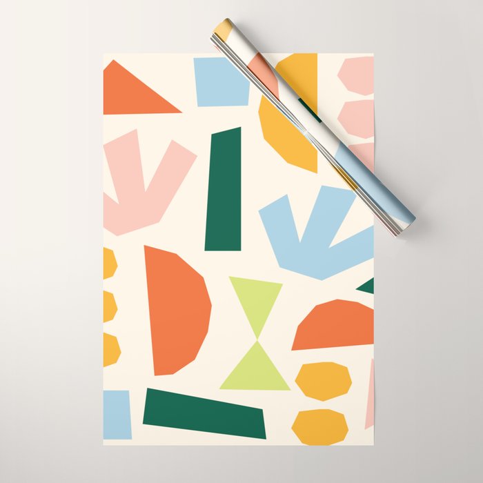 Geometrical abstract  Wrapping Paper Gallery Image 1