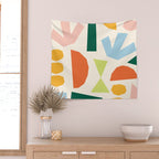 Geometrical abstract  Wall Tapestry Gallery Image 2