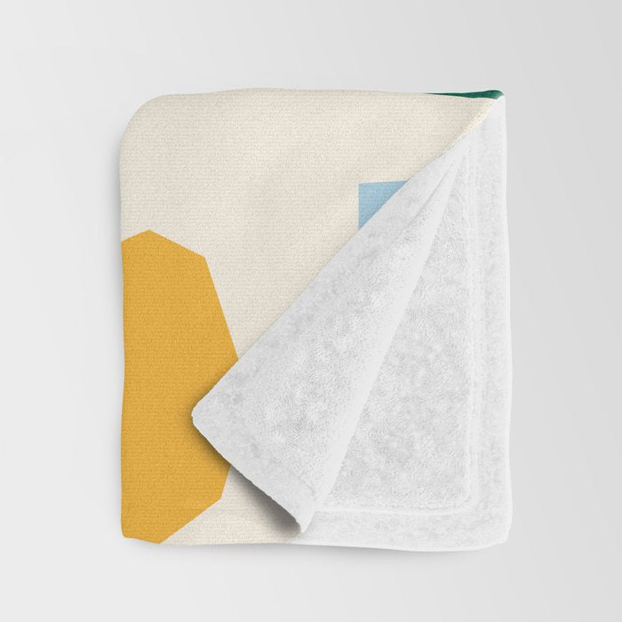Geometrical abstract  Throw Blanket Gallery Image 3
