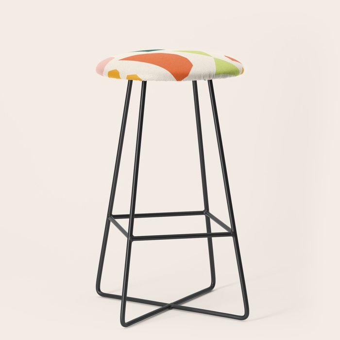 Geometrical abstract  Stool Gallery Image 1