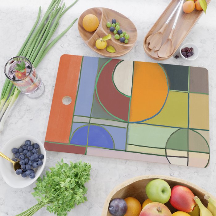 Rectangles and Balls Cutting Board Gallery Image 2