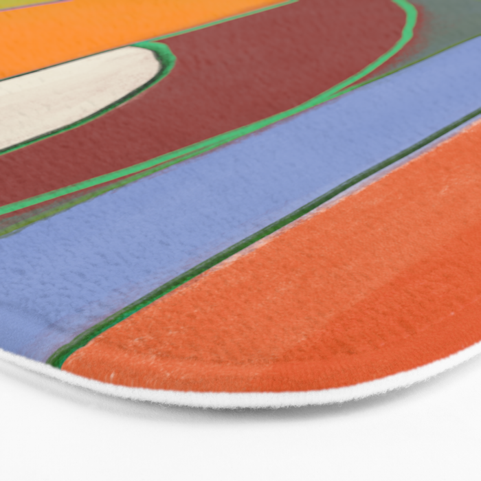 Rectangles and Balls Bath Mat Gallery Image 3