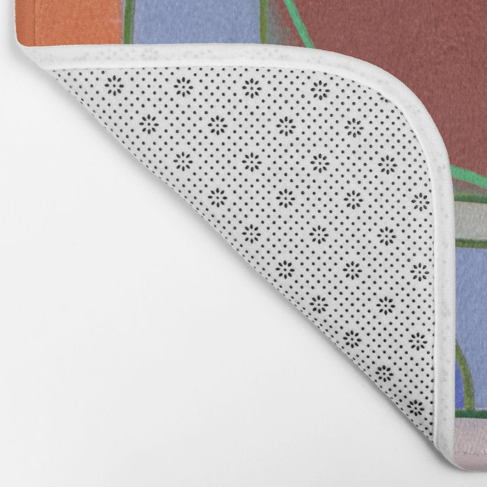 Rectangles and Balls Bath Mat Gallery Image 2