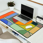 Rectangles and Balls Desk Mat Gallery Image 2