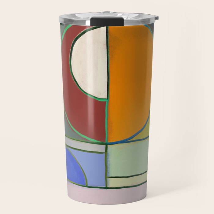 Rectangles and Balls Travel Mug Gallery Image 1
