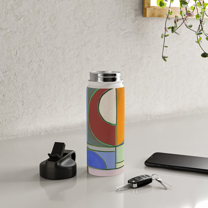 Rectangles and Balls Water Bottle Gallery Image 4