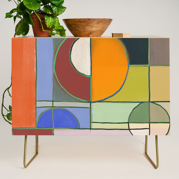 Rectangles and Balls Credenza Gallery Image 1