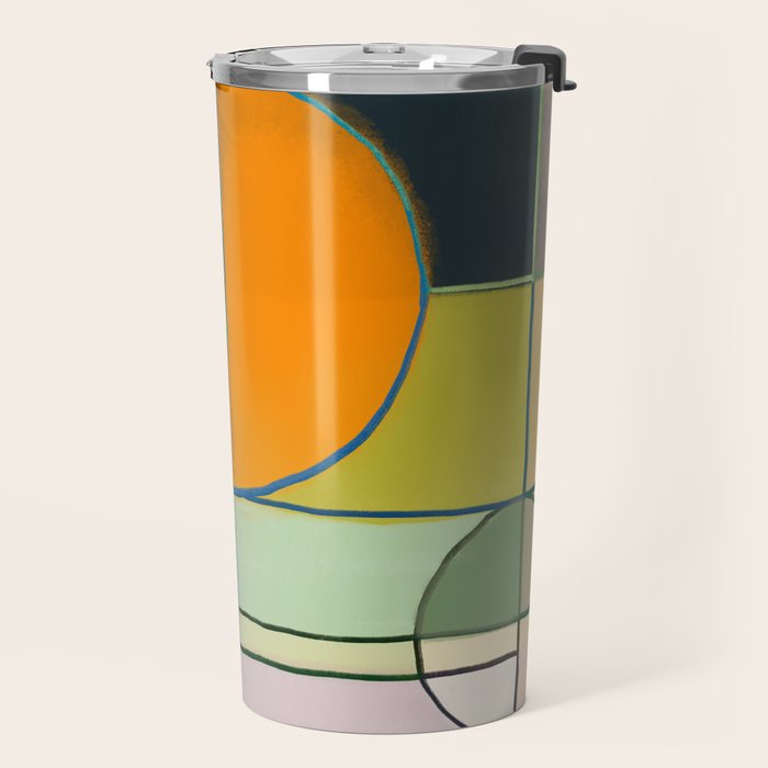 Rectangles and Balls Travel Mug Gallery Image 2