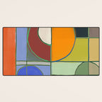 Rectangles and Balls Desk Mat Gallery Image 3