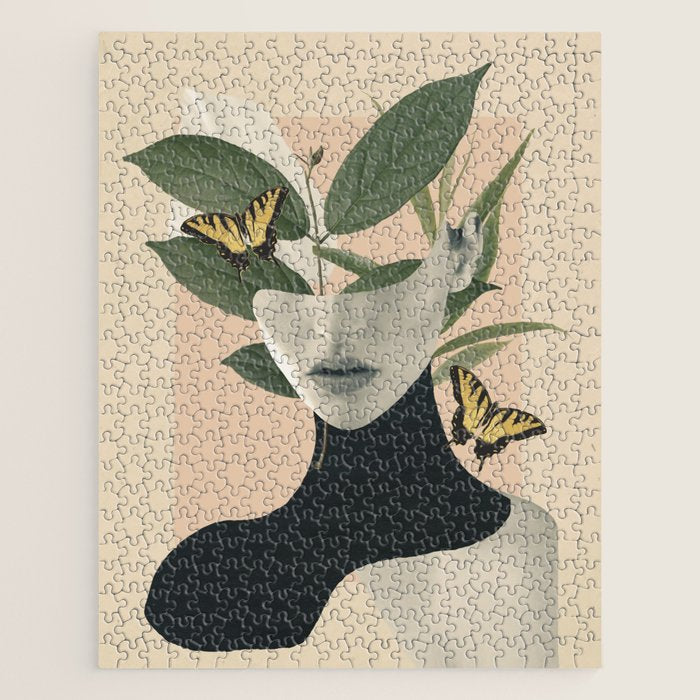 woman portrait /collage2 Jigsaw Puzzle Gallery Image 1