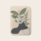 woman portrait /collage2 Bath Mat Gallery Image 1
