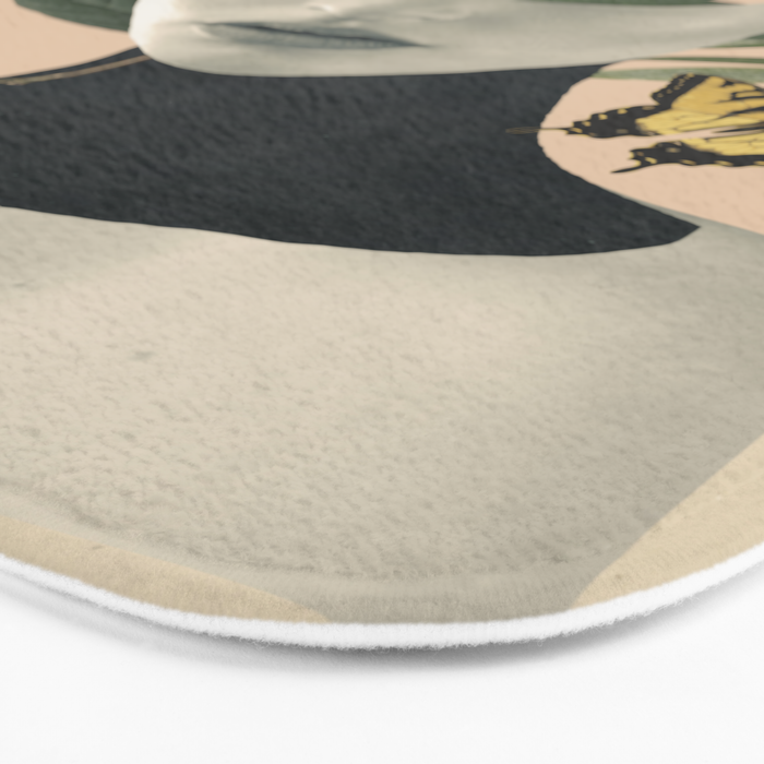 woman portrait /collage2 Bath Mat Gallery Image 3