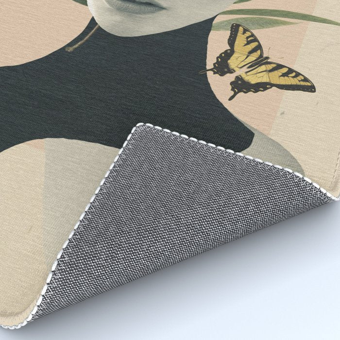 woman portrait /collage2 Rug Gallery Image 4