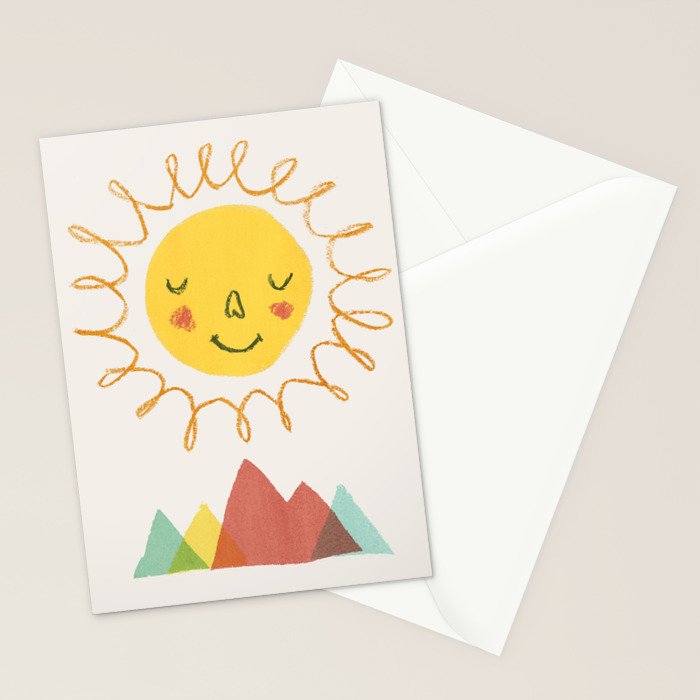 Sunny - Let's go outside Stationery Card Gallery Image 2