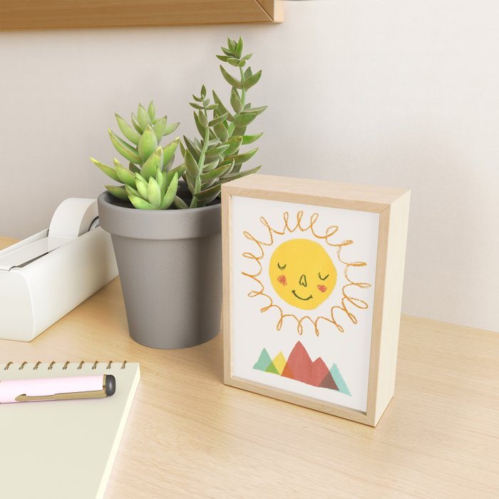 Sunny - Let's go outside Mini Art Print Gallery Image 2