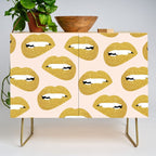 Don't Speak Evil #society6 #decor #buyart Credenza Gallery Image 1