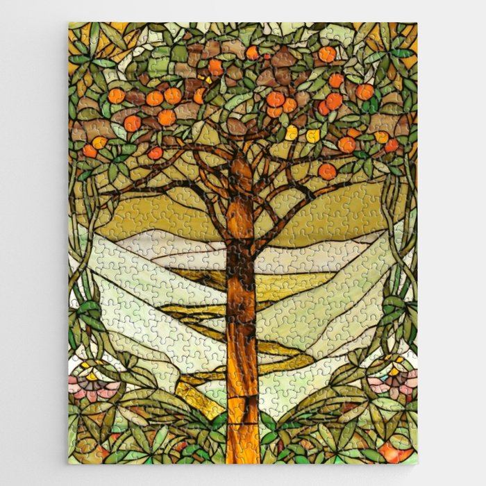 Louis Comfort Tiffany - Decorative stained glass 6. Jigsaw Puzzle Gallery Image 1