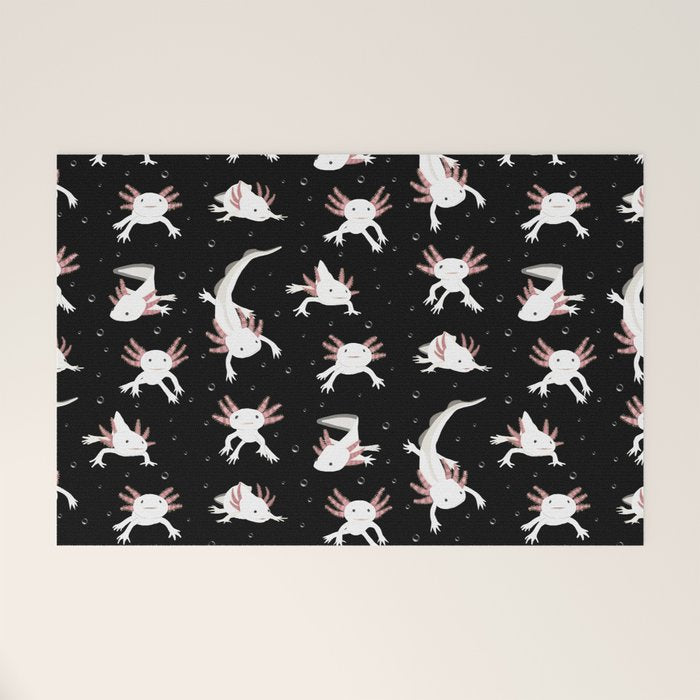 Axolotls Welcome Mat Gallery Image 1