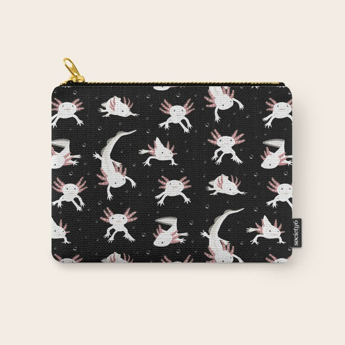 Axolotls Carry All Pouch Gallery Image 1