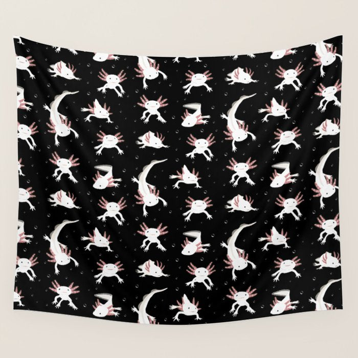 Axolotls Wall Tapestry Gallery Image 4