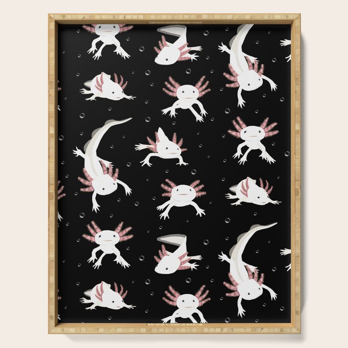 Axolotls Serving Tray Gallery Image 1