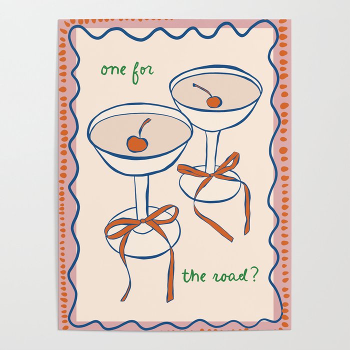 One for The Road Kitchen Print Poster Gallery Image 4