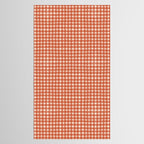 Red White Gingham Check Tablecloth Gallery Image 2