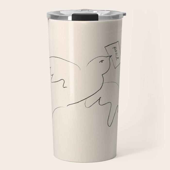 peace bird Travel Mug Gallery Image 1