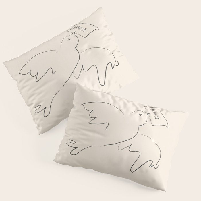 peace bird Pillow Sham Gallery Image 1
