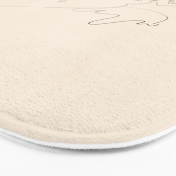 peace bird Bath Mat Gallery Image 3